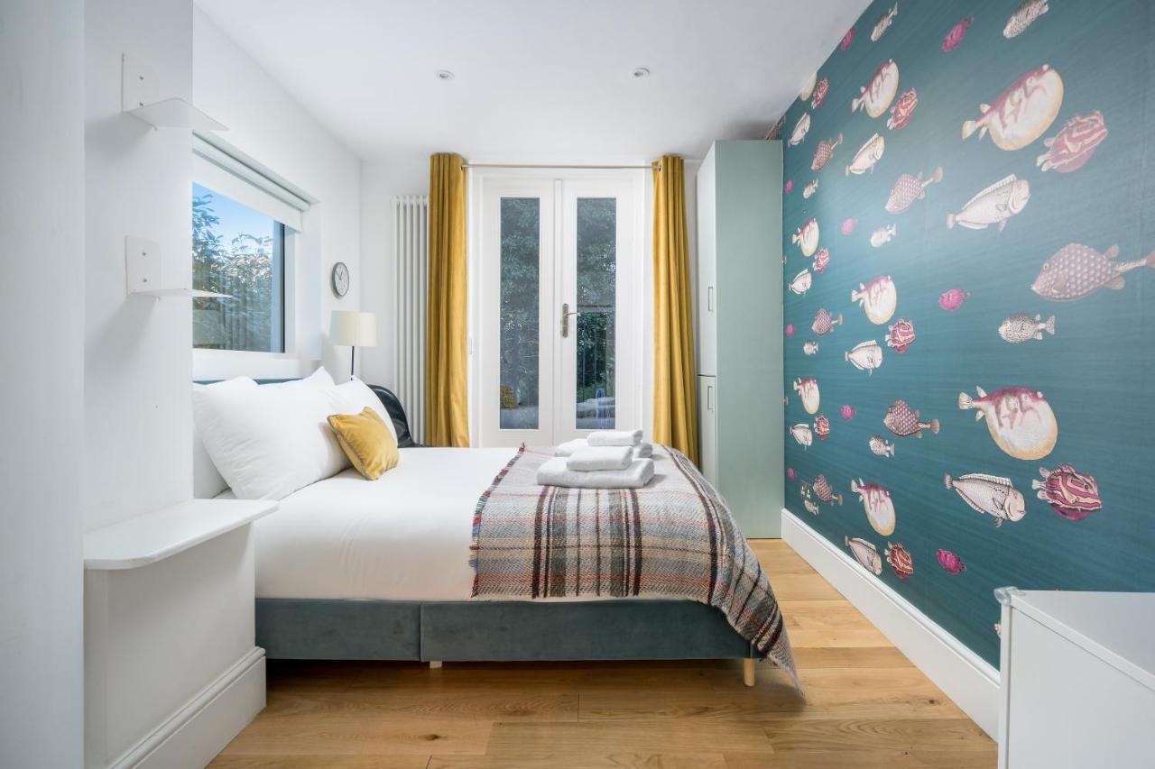 Sleek Flat With Communal Courtyard Londres Exterior foto