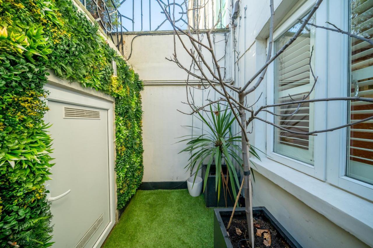 Sleek Flat With Communal Courtyard Londres Exterior foto